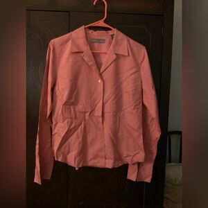 Kate Hill Silk Long Sleeve Shirt